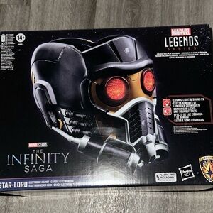 Marvel Legends Guardians of Galaxy Infinity Saga Star-Lord Electronic Helmet